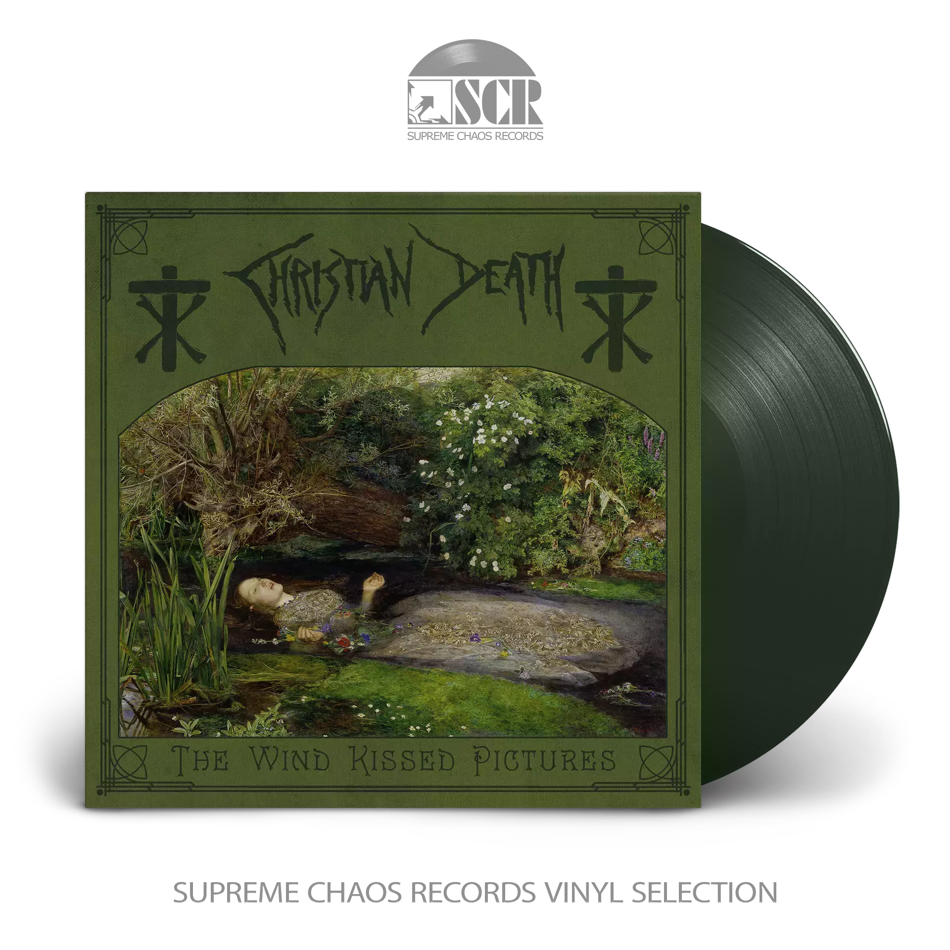 CHRISTIAN DEATH - The Wind Kissed Pictures 2021 [DARK GREEN LP]
