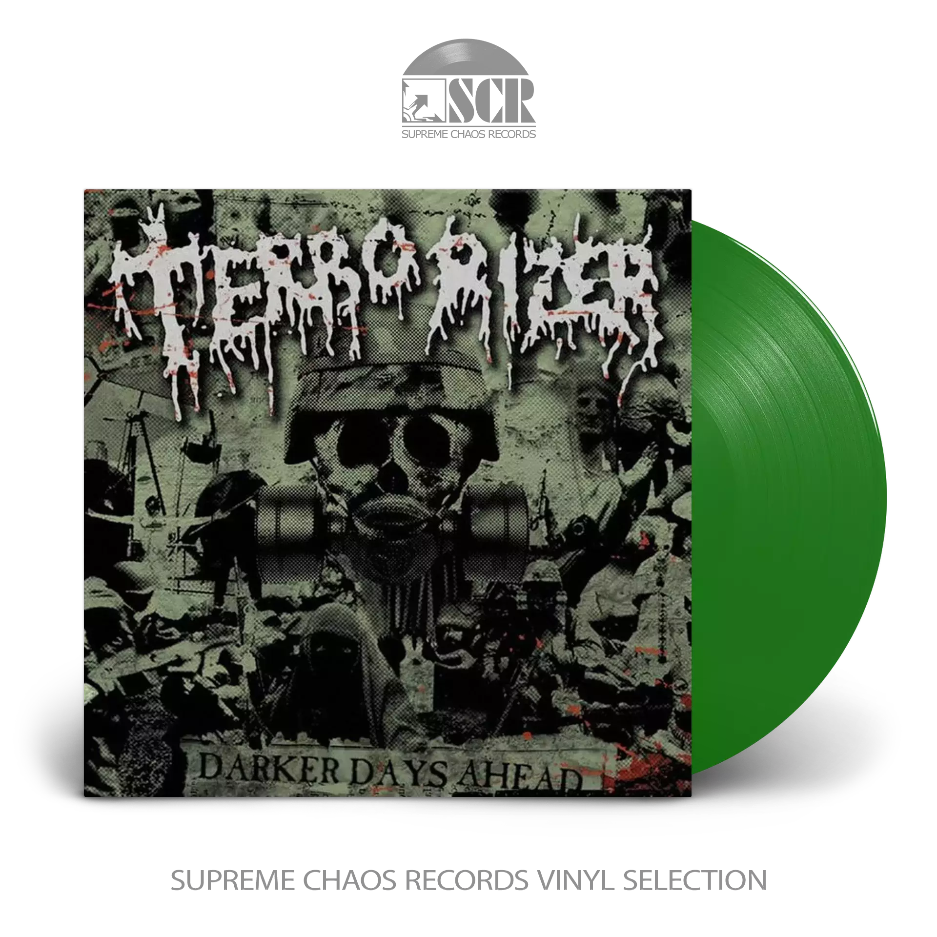 TERRORIZER - Darker Days Ahead [GREEN LP]