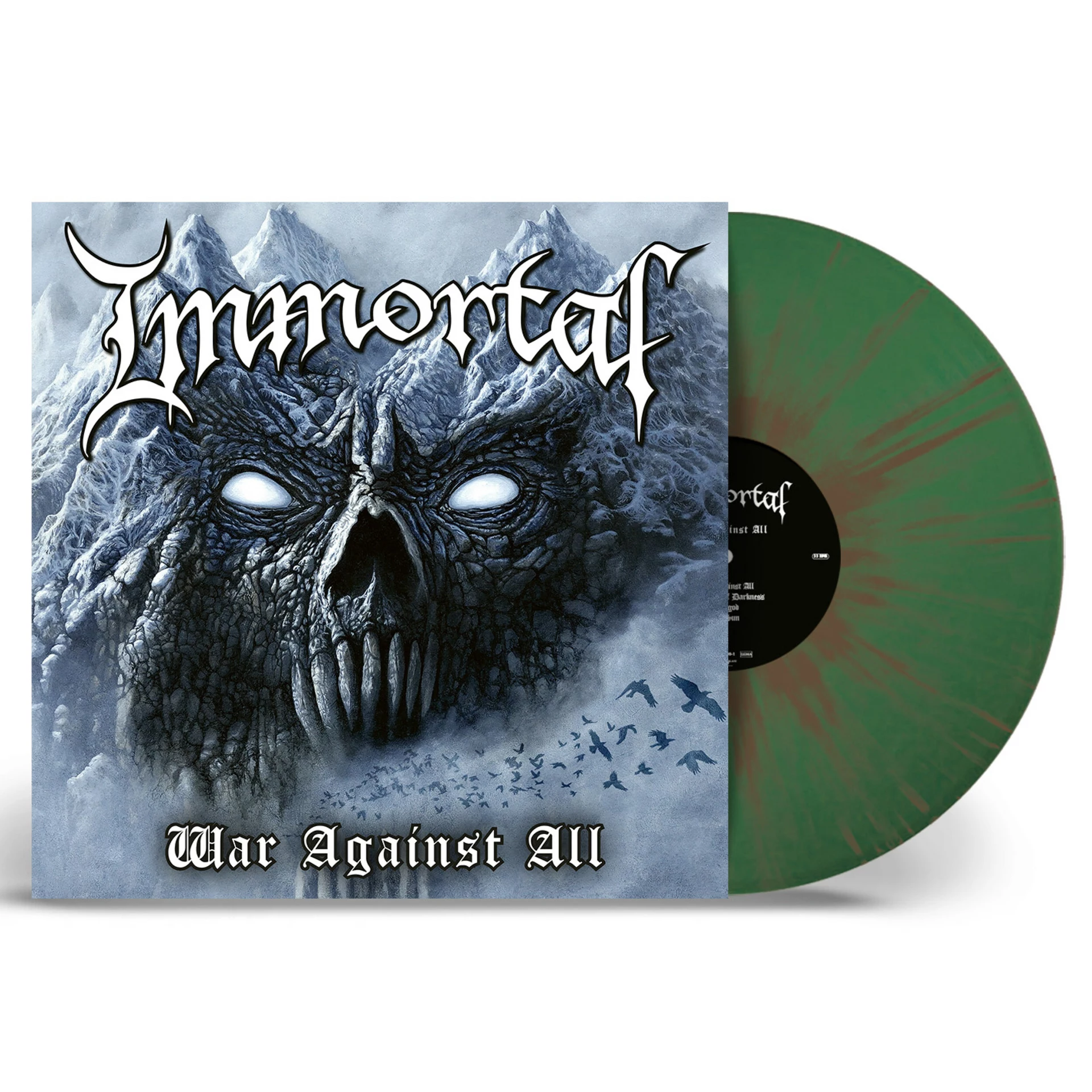IMMORTAL - War Against All [LEAF GREEN/MINK SPLATTER LP]