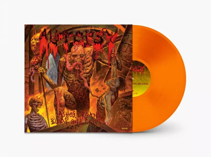 AUTOPSY - Ashes, Organs, Blood And Crypts [ORANGE LP]