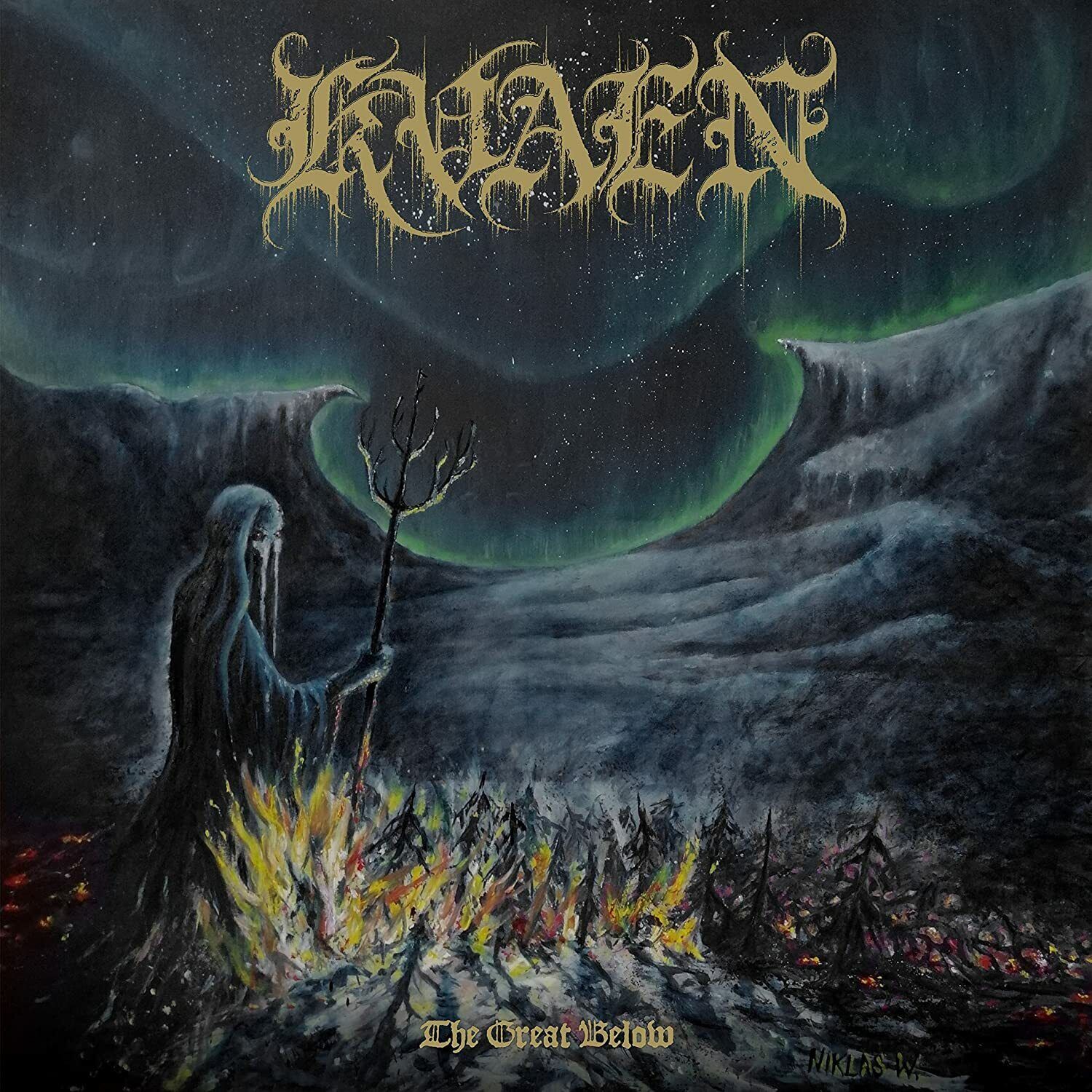 KVAEN - The Great Below [BLACK LP]