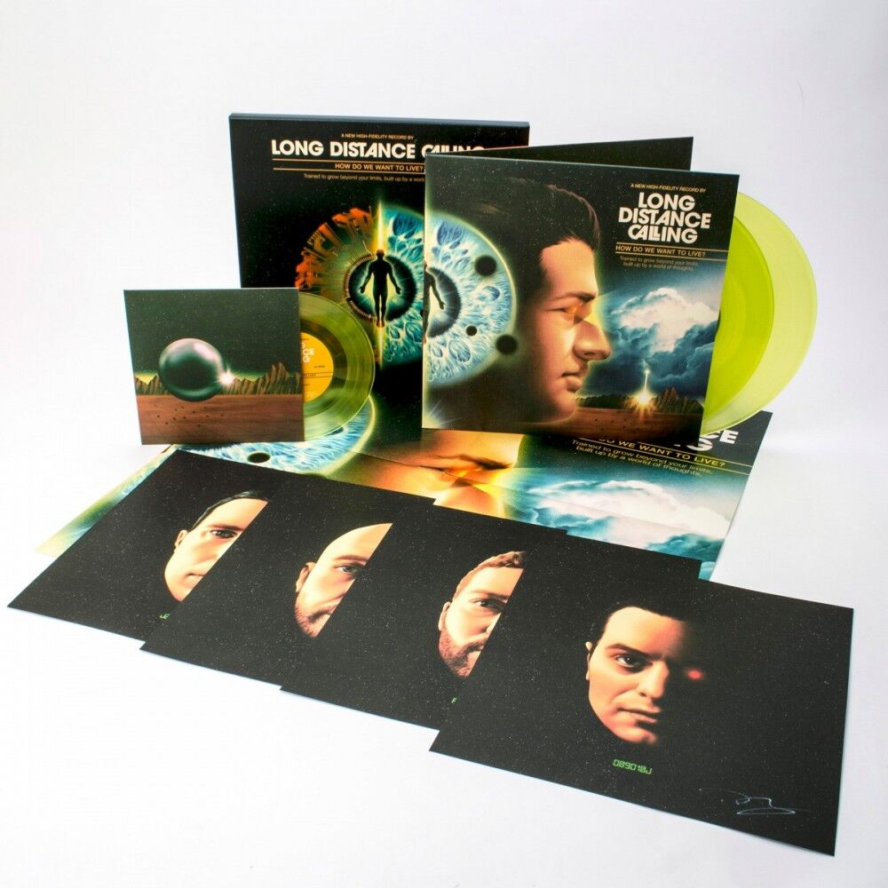 LONG DISTANCE CALLING - How Do We Want To Live? [YELLOW 2LP+7"+CD BOXLP]