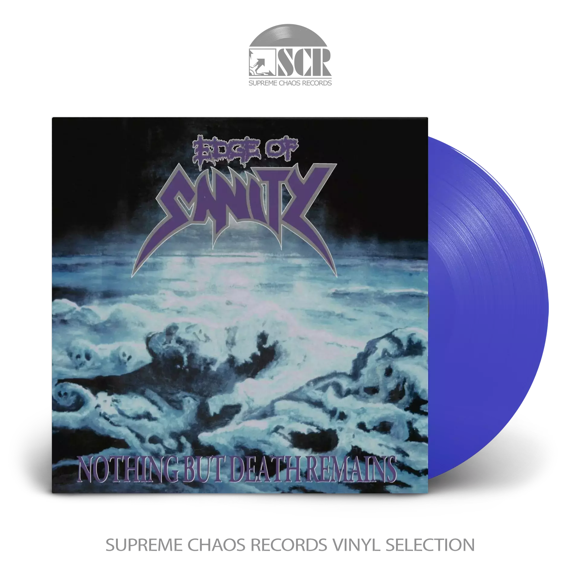 EDGE OF SANITY - Nothing But Death Remains (Re-issue 2024) [TRANSPARENT BLUE LP]