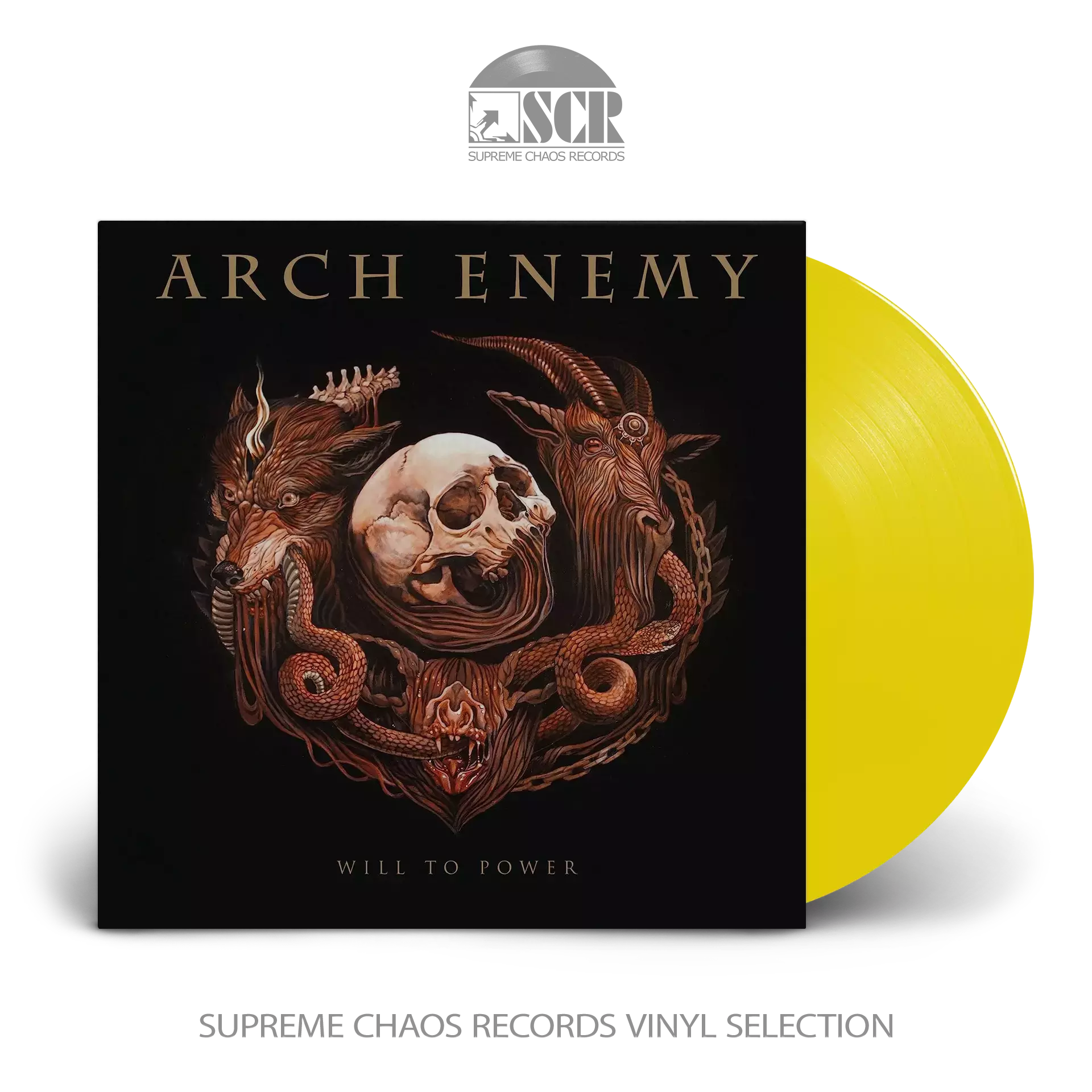 ARCH ENEMY - Will To Power (Re-Issue 2023)  [YELLOW VINYL]
