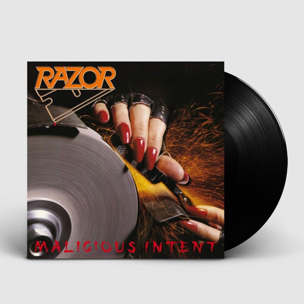 RAZOR - Malicious Intent [BLACK LP]